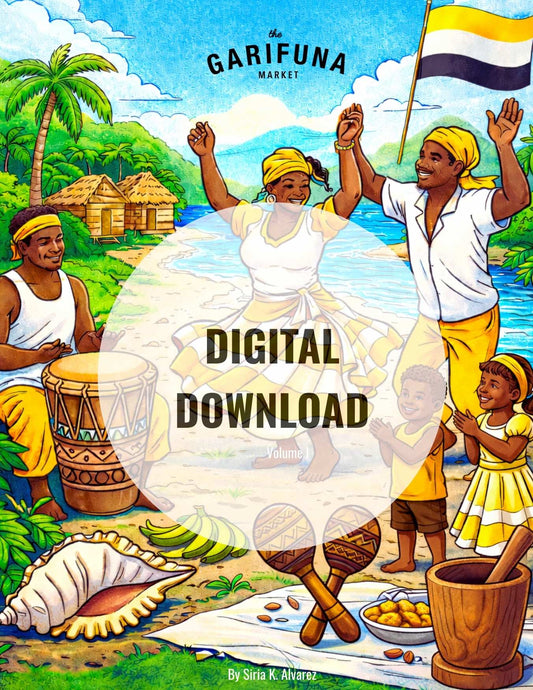 Garifuna Coloring Book for All Ages (Digital Download)