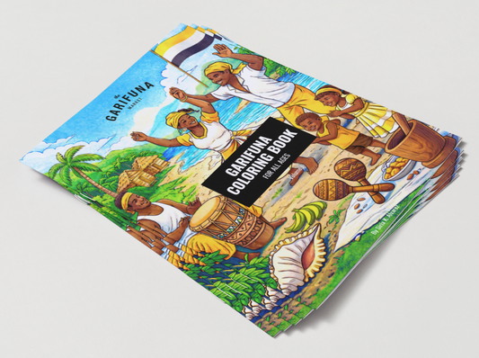 Garifuna Coloring Book for All Ages  (Pre-Order)